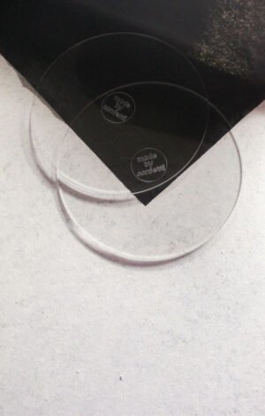 Circular Ganache Plate