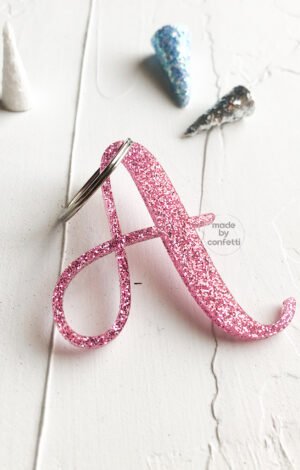 Alphabet key chain