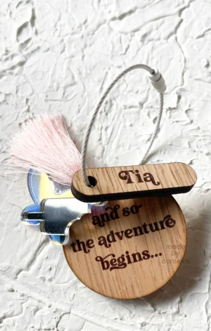 Adventurous Children Back pack tag | Back to School