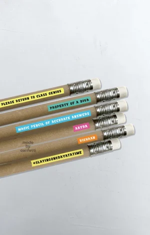 Customized Pencil Set | Back to School