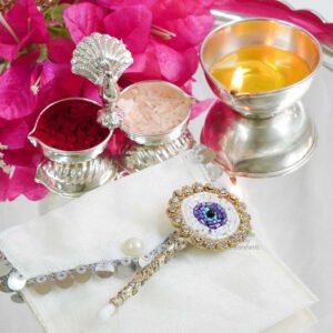 Evil eye tikka applicator