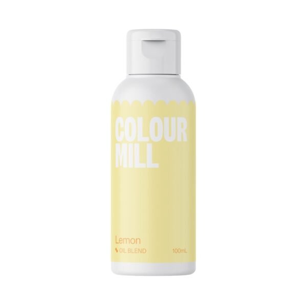 Colour Mill Oil Based Food Colour – Lemon Colour 100ml